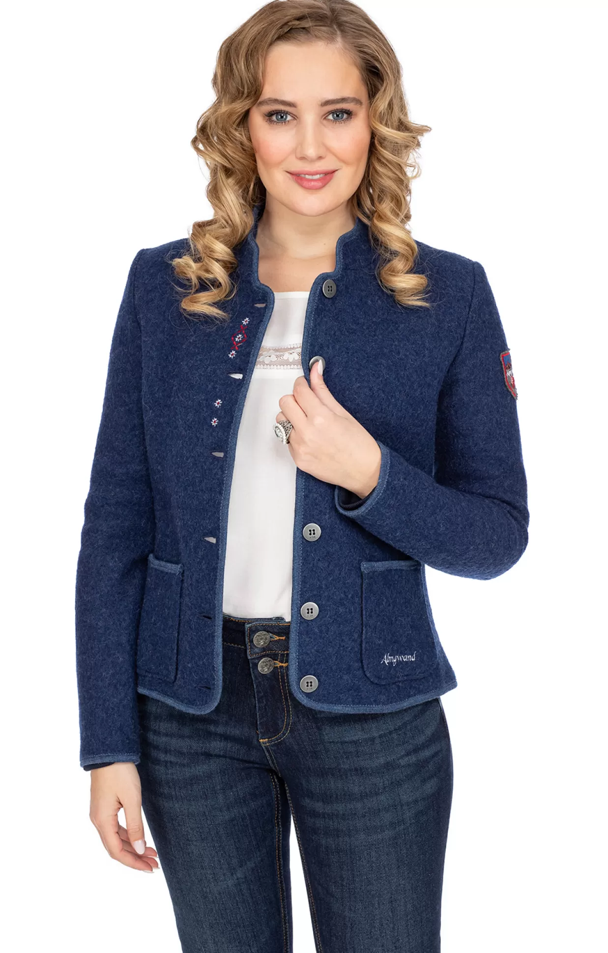 Almgwand Jacke Wachtberg Dunkelblau*Damen Oberteile