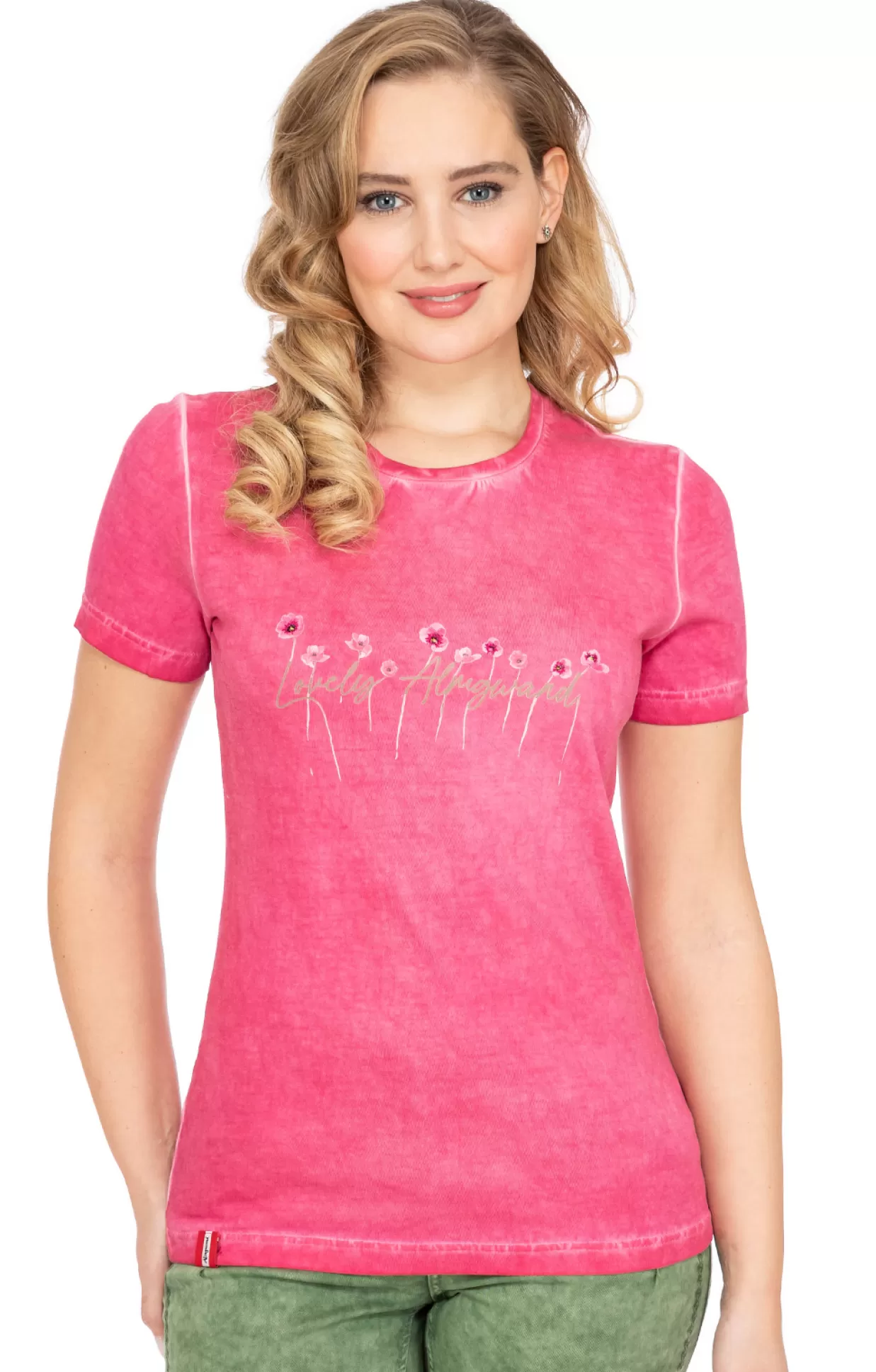 Almgwand T-Shirt Brombergalm Pink*Damen Oberteile