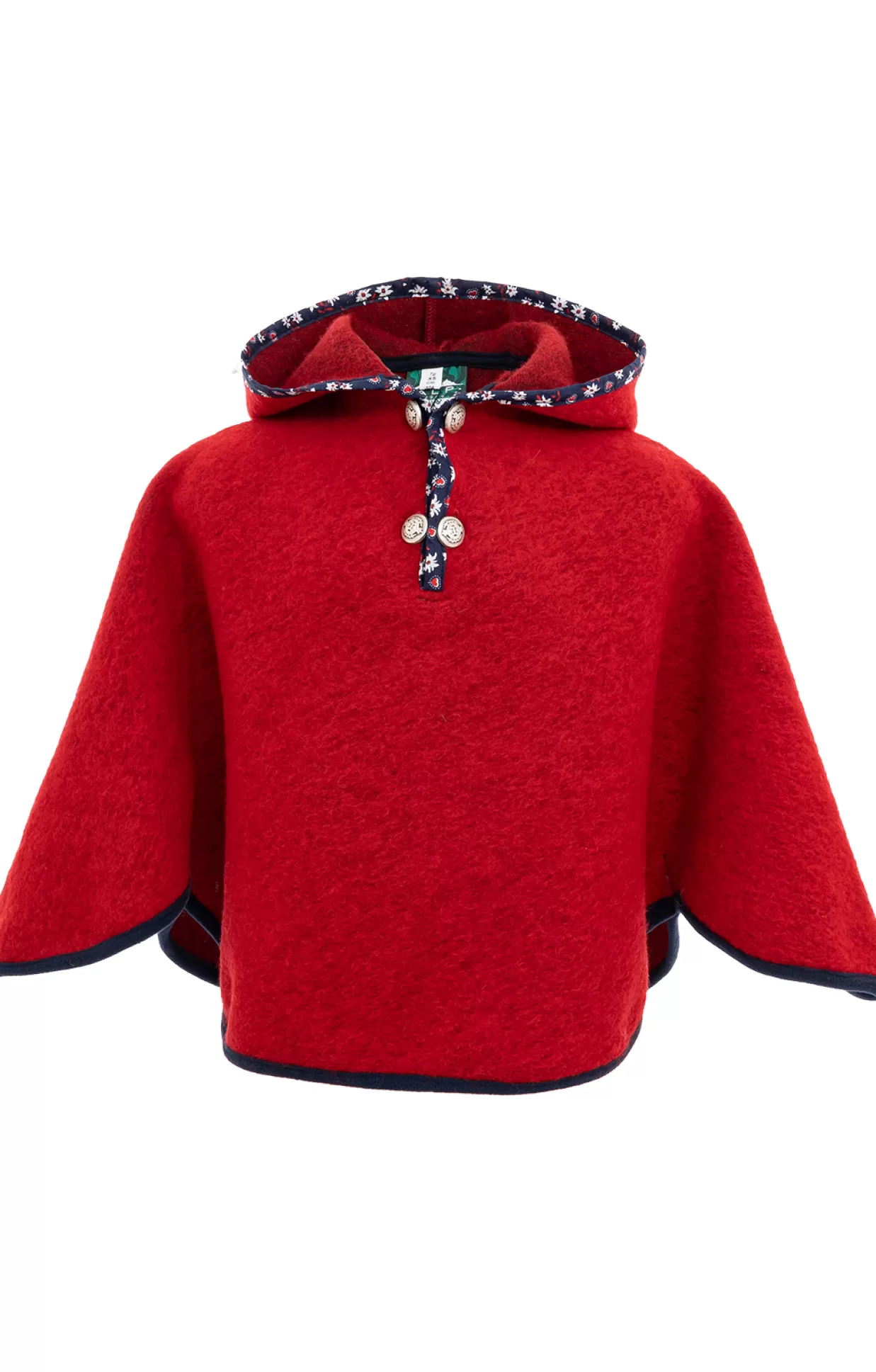 ALP 1964 Kindercape 278001 Rot Blau*Kinder Kinderjacken | Westen