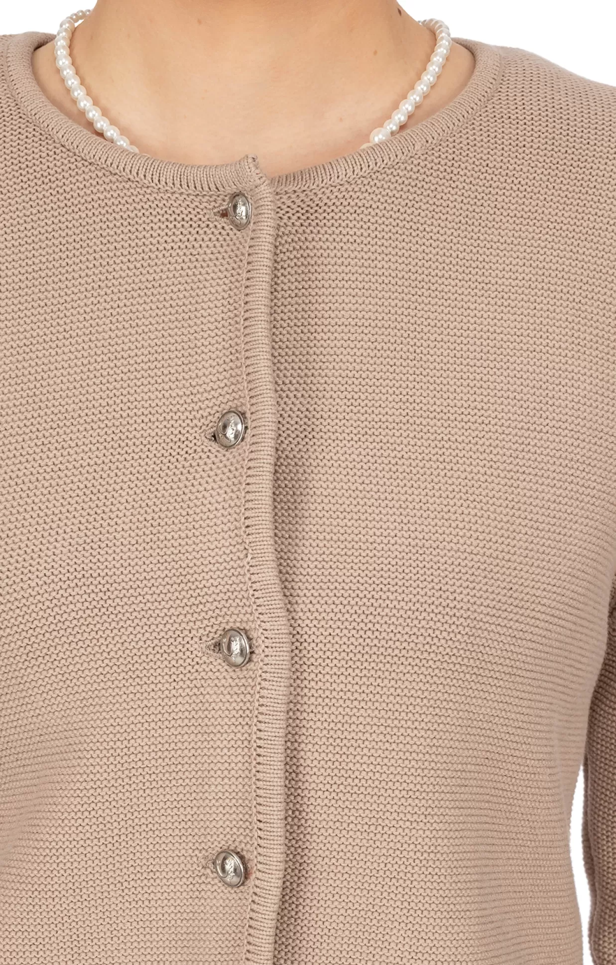 AlpSpur Strickjacke Lina Bio Beige*Damen Oberteile