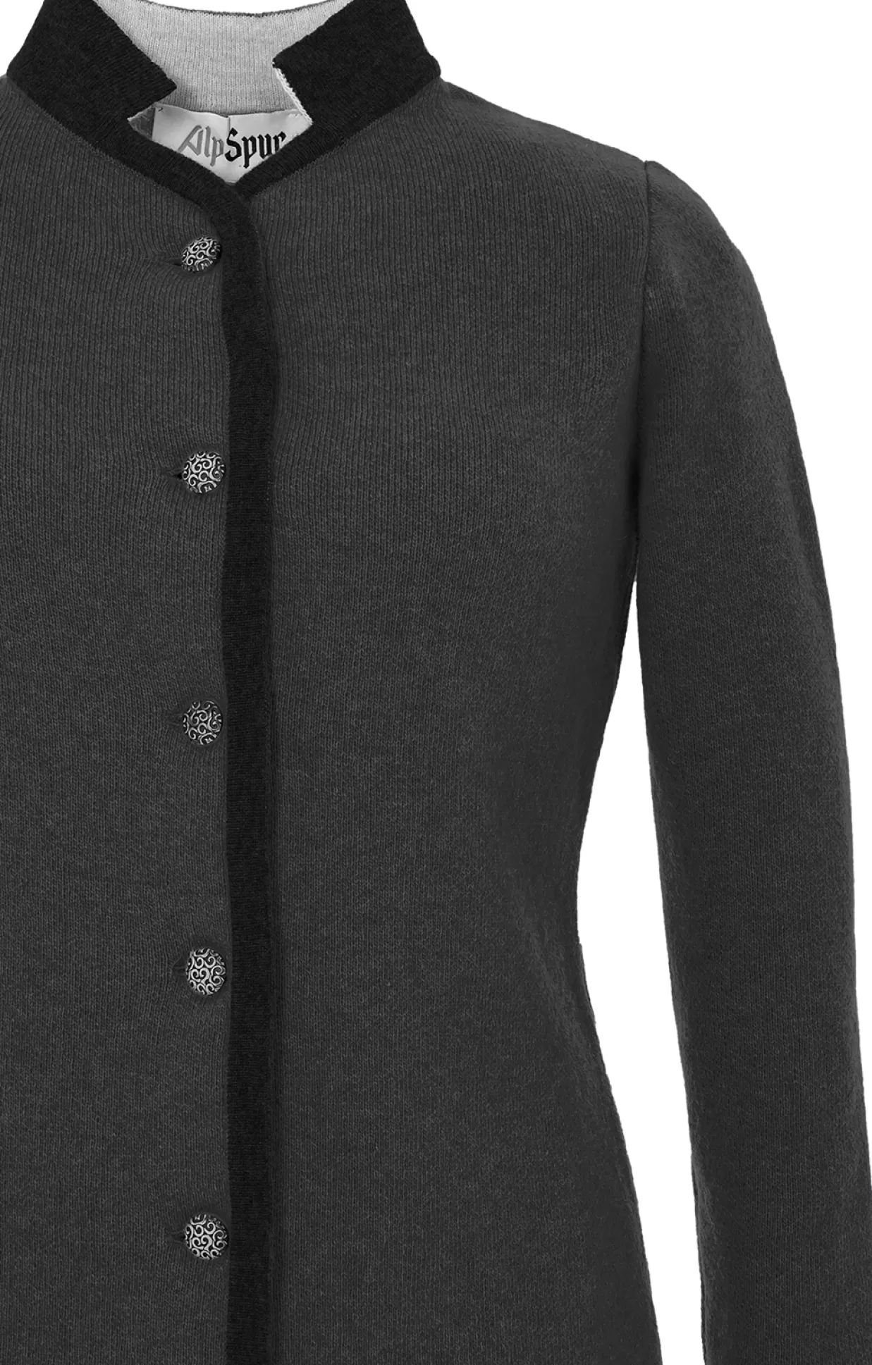 AlpSpur Strickjacke Lisa 1 Darkgrey*Damen Oberteile