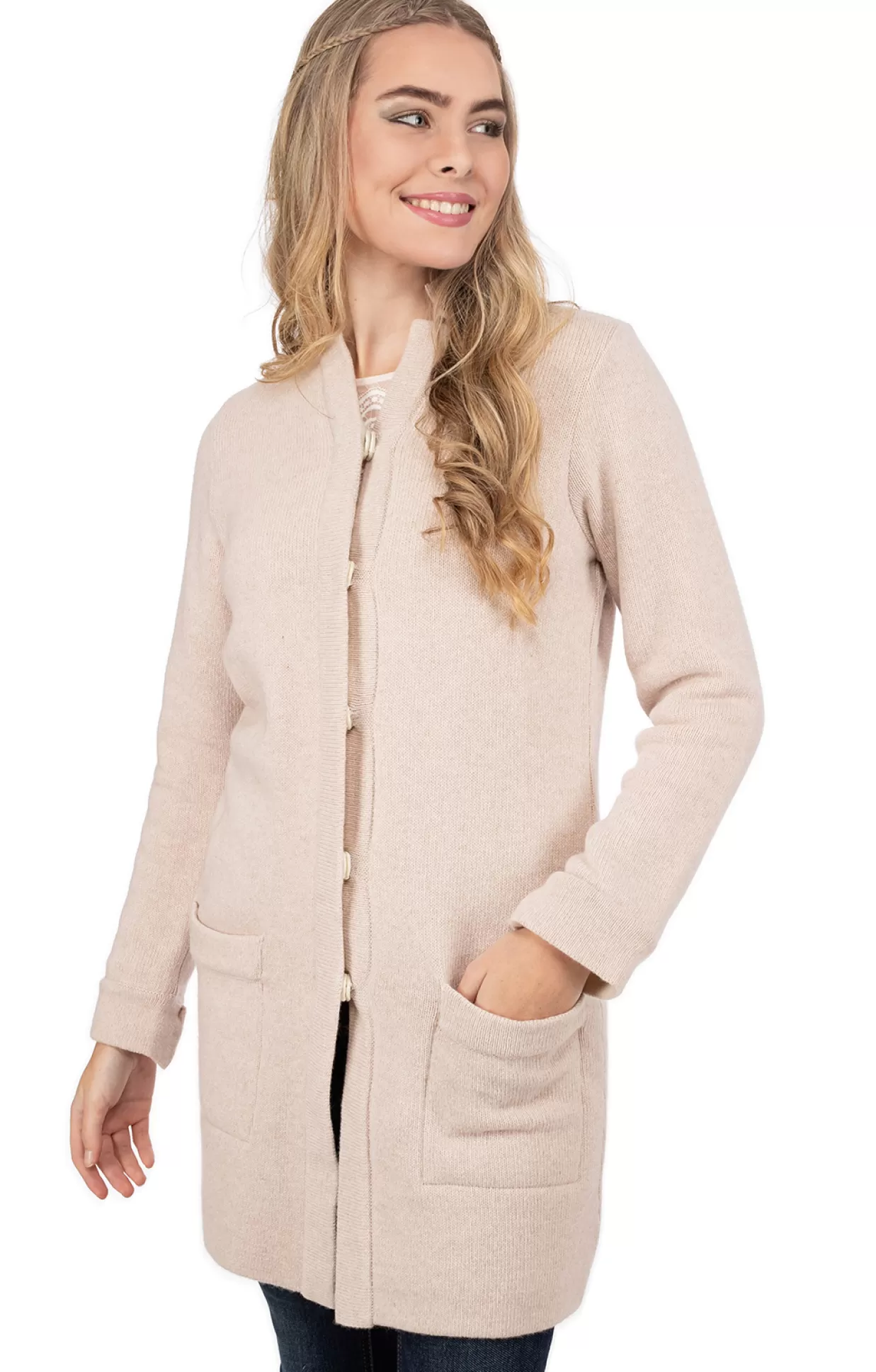 AlpSpur Wendejacke Lisa 7/2 Beige Natur*Damen Oberteile