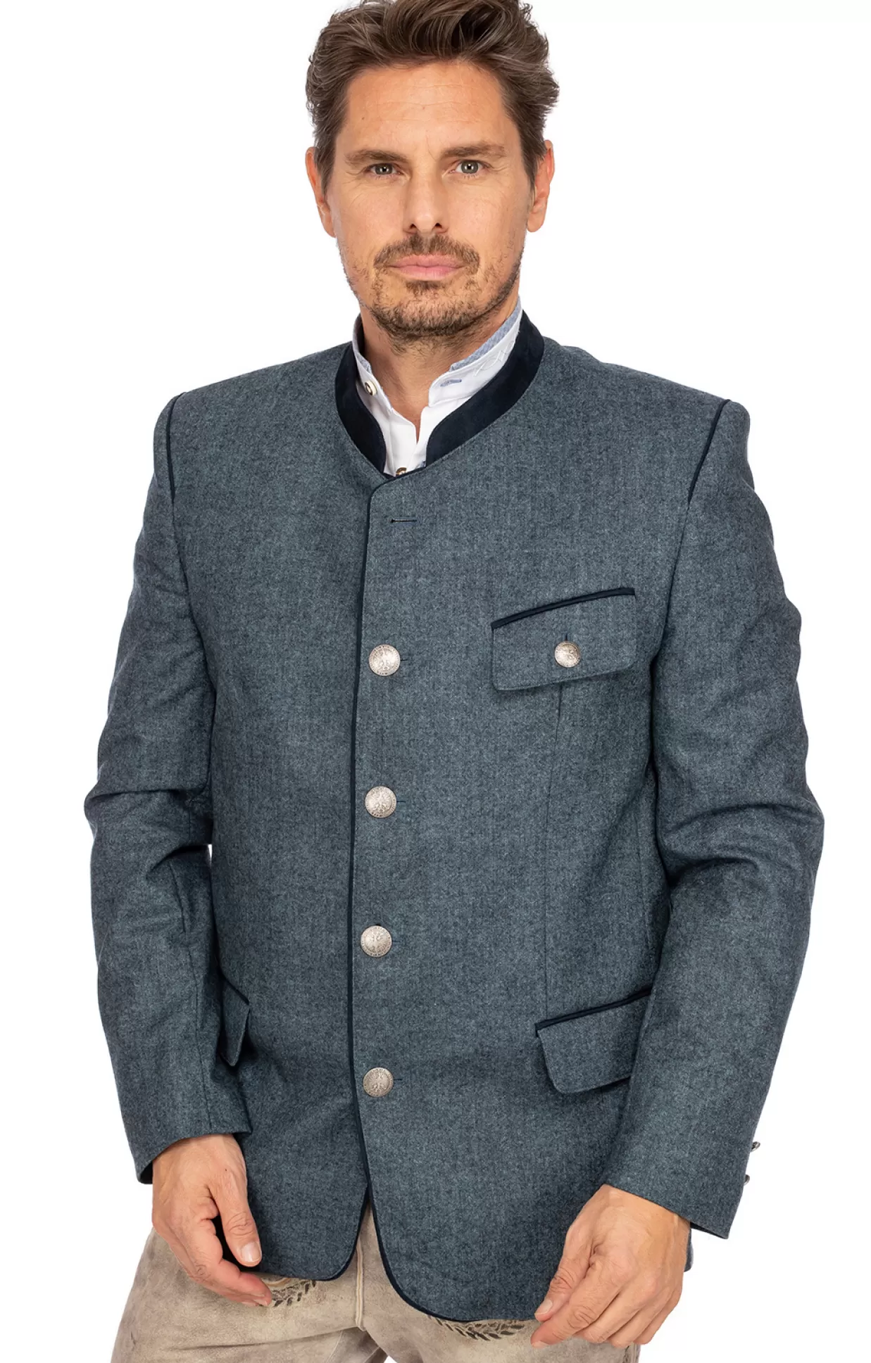 Gipfelstürmer Gipfelsturmer Jacke 422001-4197-42 Mittelblau*Herren Jacken & Westen