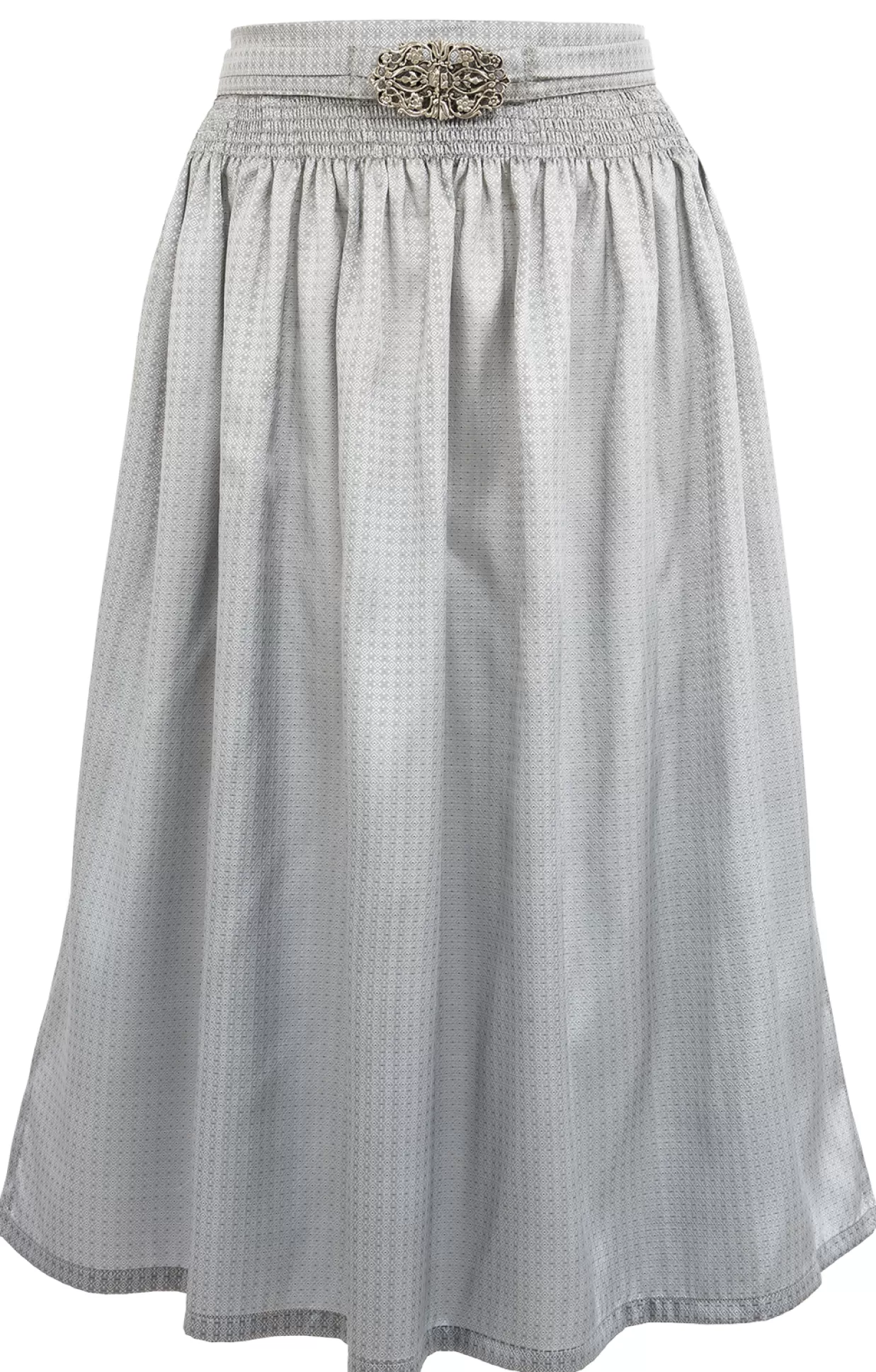 Gwandler Dirndlschurze 65Cm Sc700 Silber Mit Schliese*Damen Dirndl