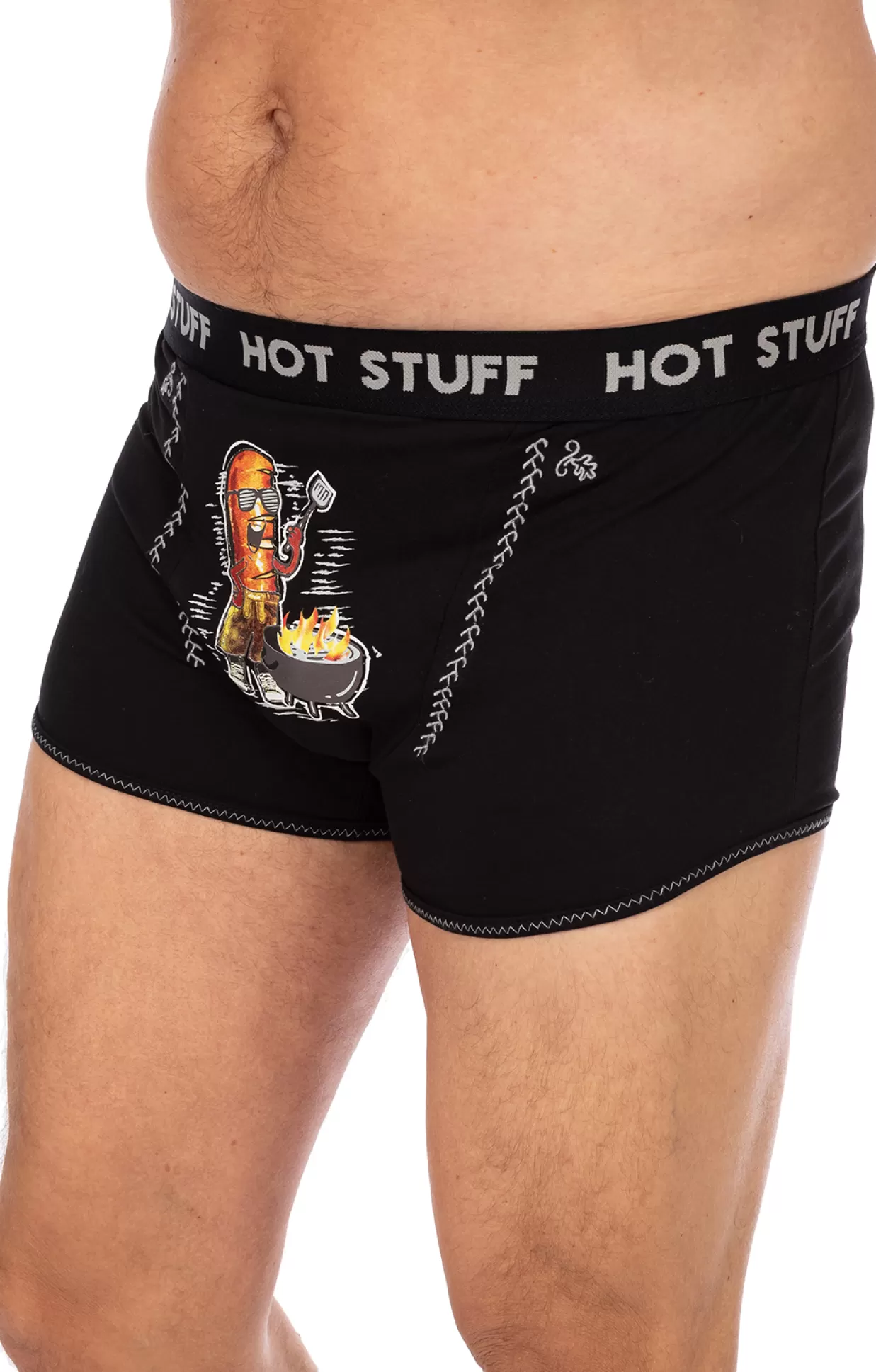 Hangowear Boxershort Hot-Stuff Schwarz*Herren Unterwäsche