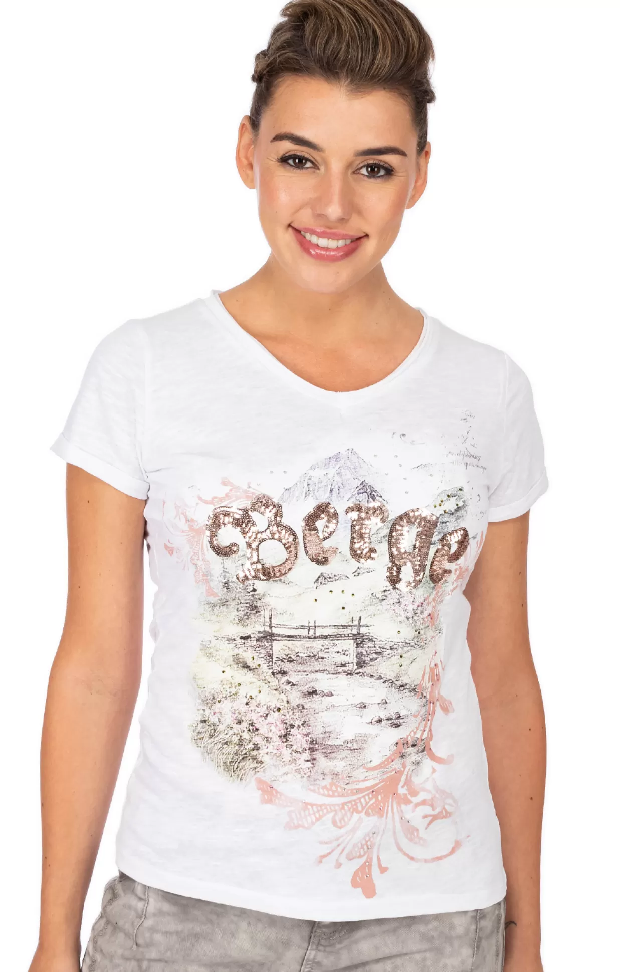 Hangowear T-Shirt Zadora Weis*Damen Oberteile