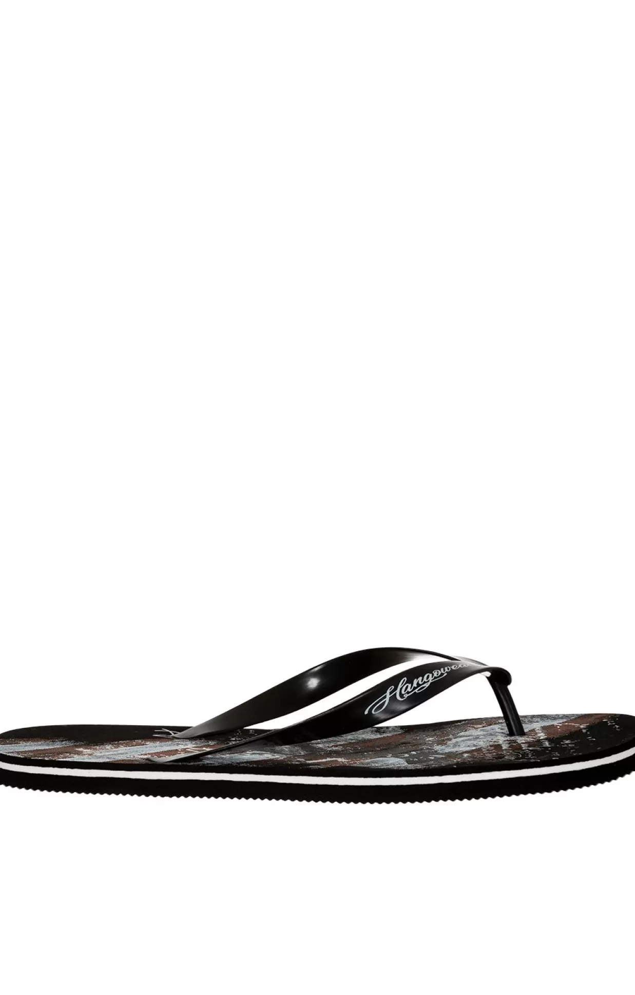 Hangowear Zehentrenner Esko Austria Schwarz Bunt*Schuhe Slipper