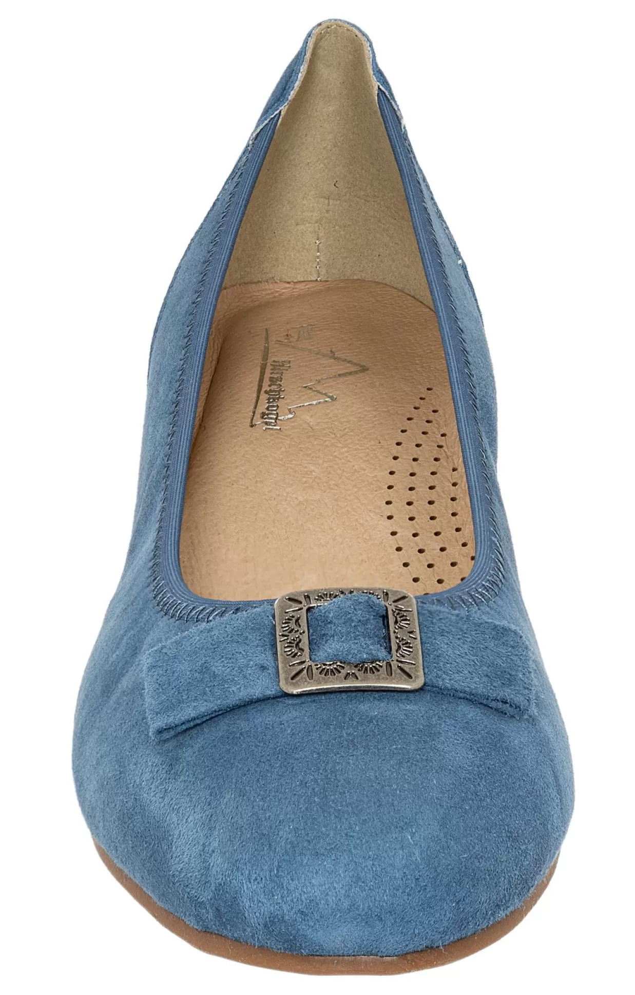 Hirschkogel Ballerina 3004550-274 Jeansblau*Schuhe Ballerina