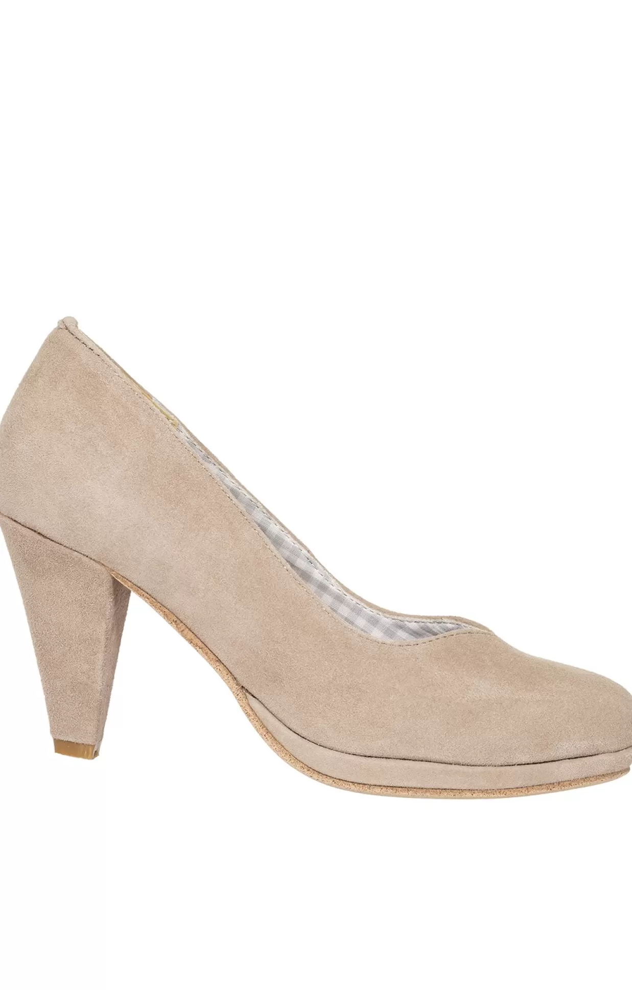 Hirschkogel Dirndlschuh 3006828-66 Taupe*Schuhe Pumps