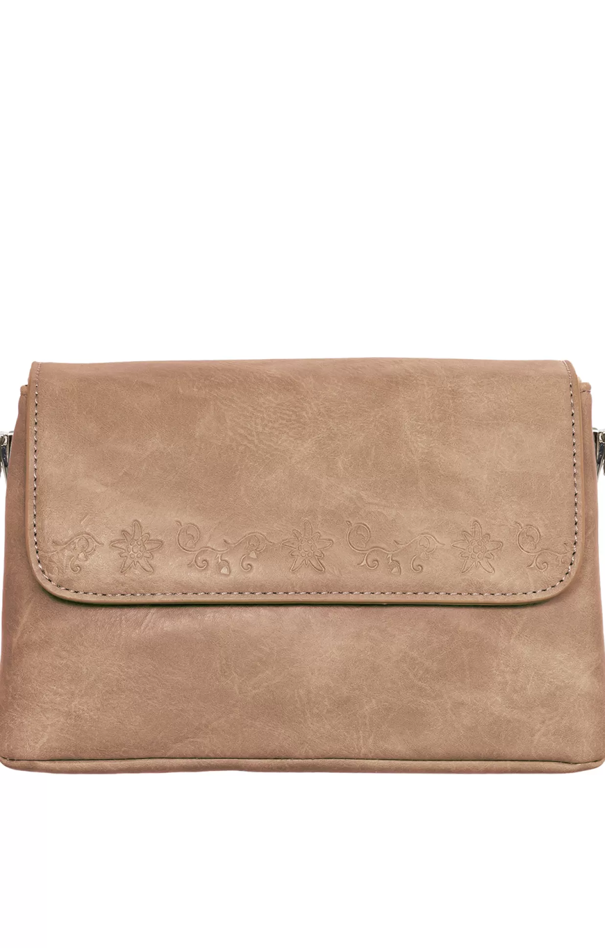 Lady Edelweiss Handtasche 15012 Taupe In Lederoptik*Damen Accessoires