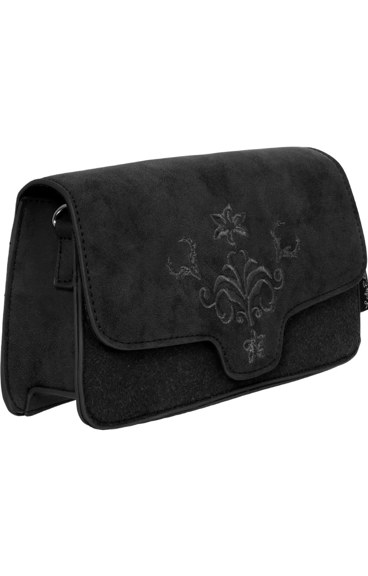 Lady Edelweiss Handtasche 17910 Schwarz*Accessoires Trachentaschen