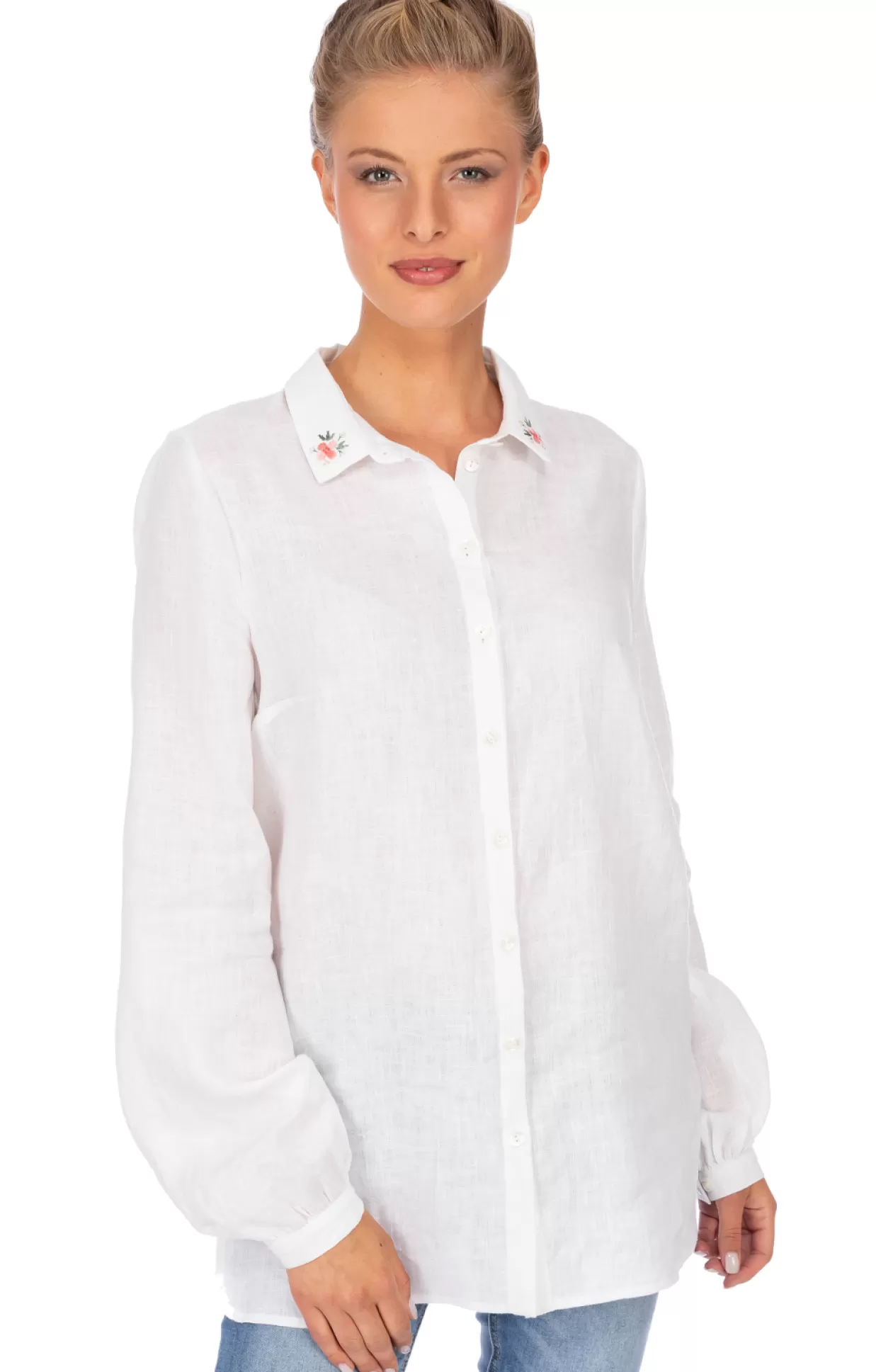 Marjo Bluse Katja-Malika Weis*Damen Oberteile