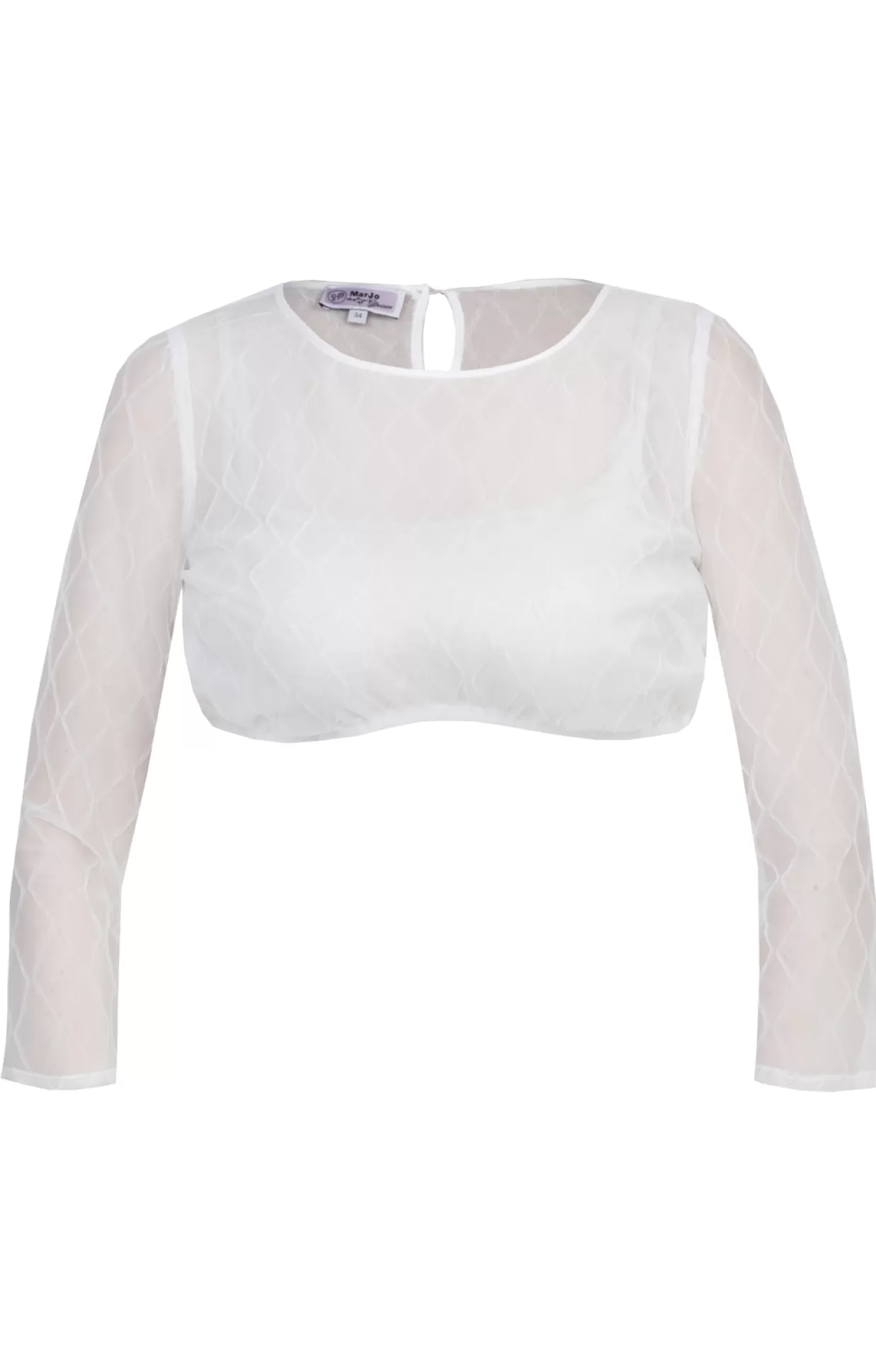 Marjo Dirndlbluse Inja-Dalida Offwhite*Damen Dirndlblusen