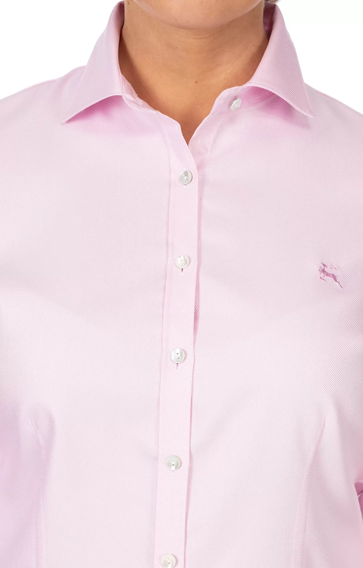 OS-Trachten Bluse Frankenthal Rosa*Damen Oberteile