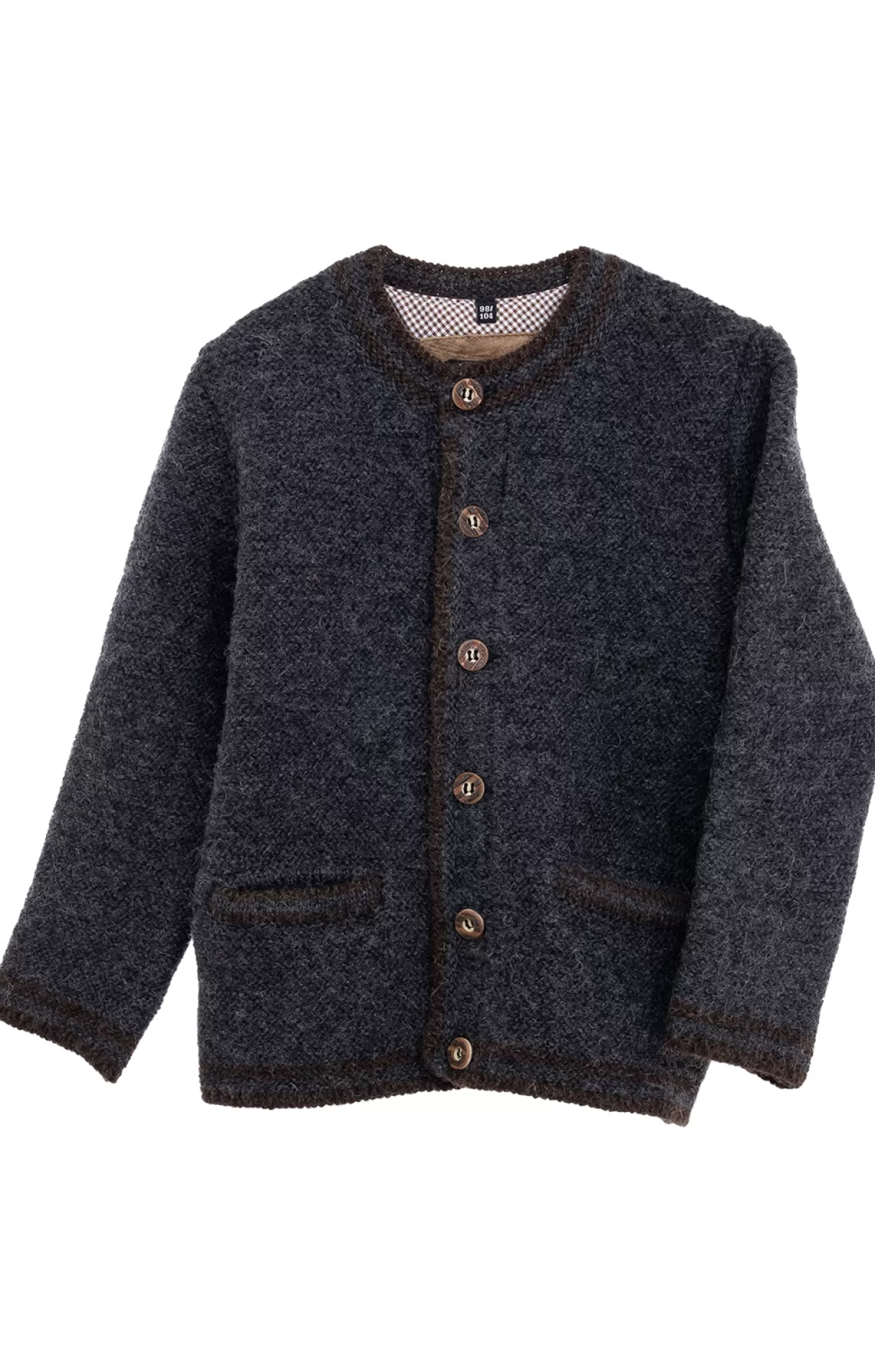 OS-Trachten Kinderstrickjacke 487000-0772-15 Anthrazit*Kinder Kinderjacken | Westen