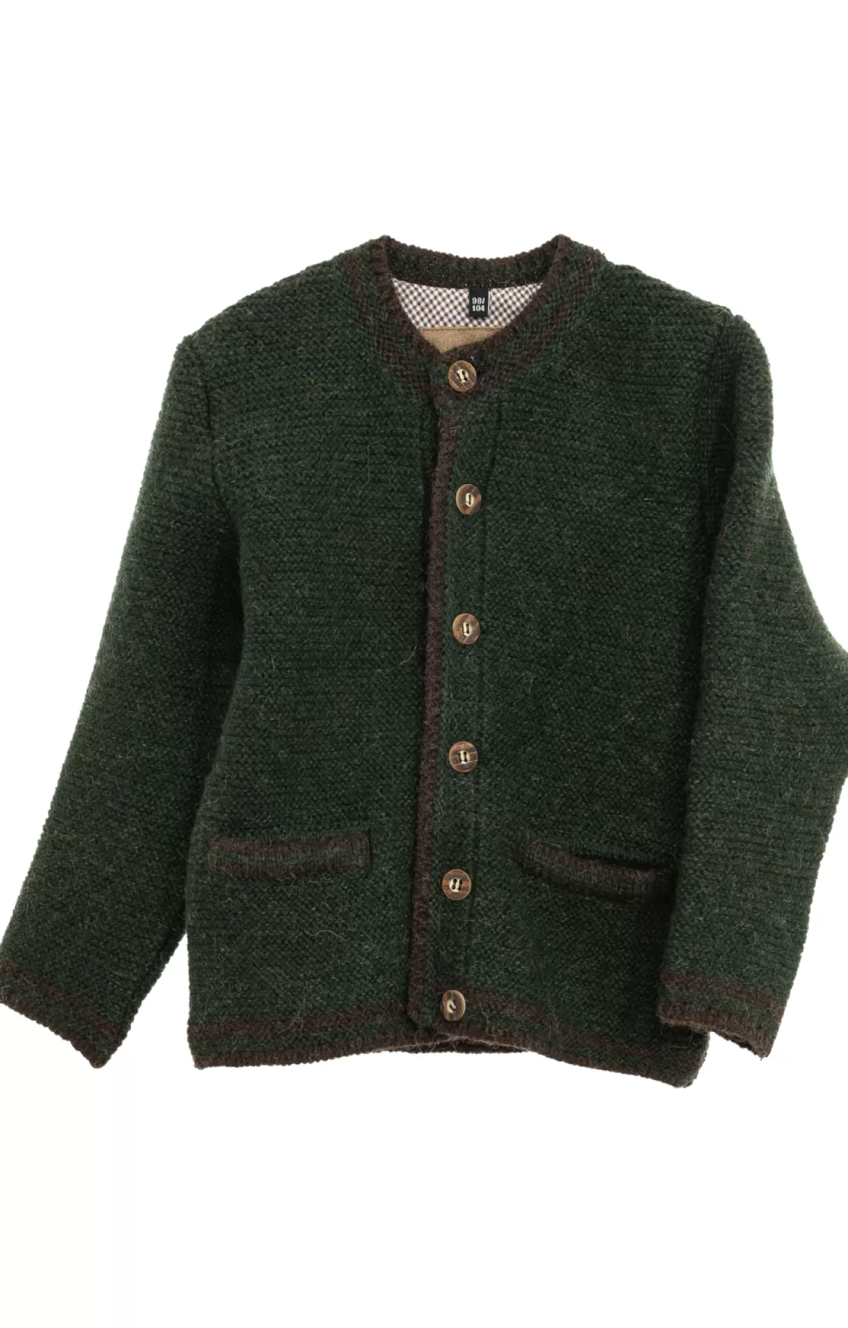 OS-Trachten Kinderstrickjacke 487000-0772-55 Oliv*Kinder Kinderjacken | Westen