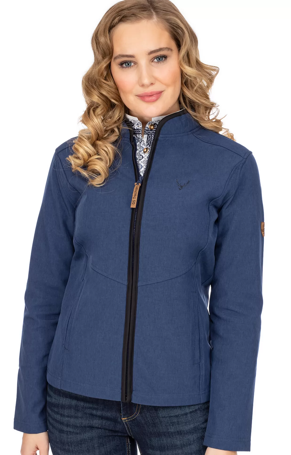 OS-Trachten Outdoorjacke Wetterstein Dunkelblau*Damen Oberteile