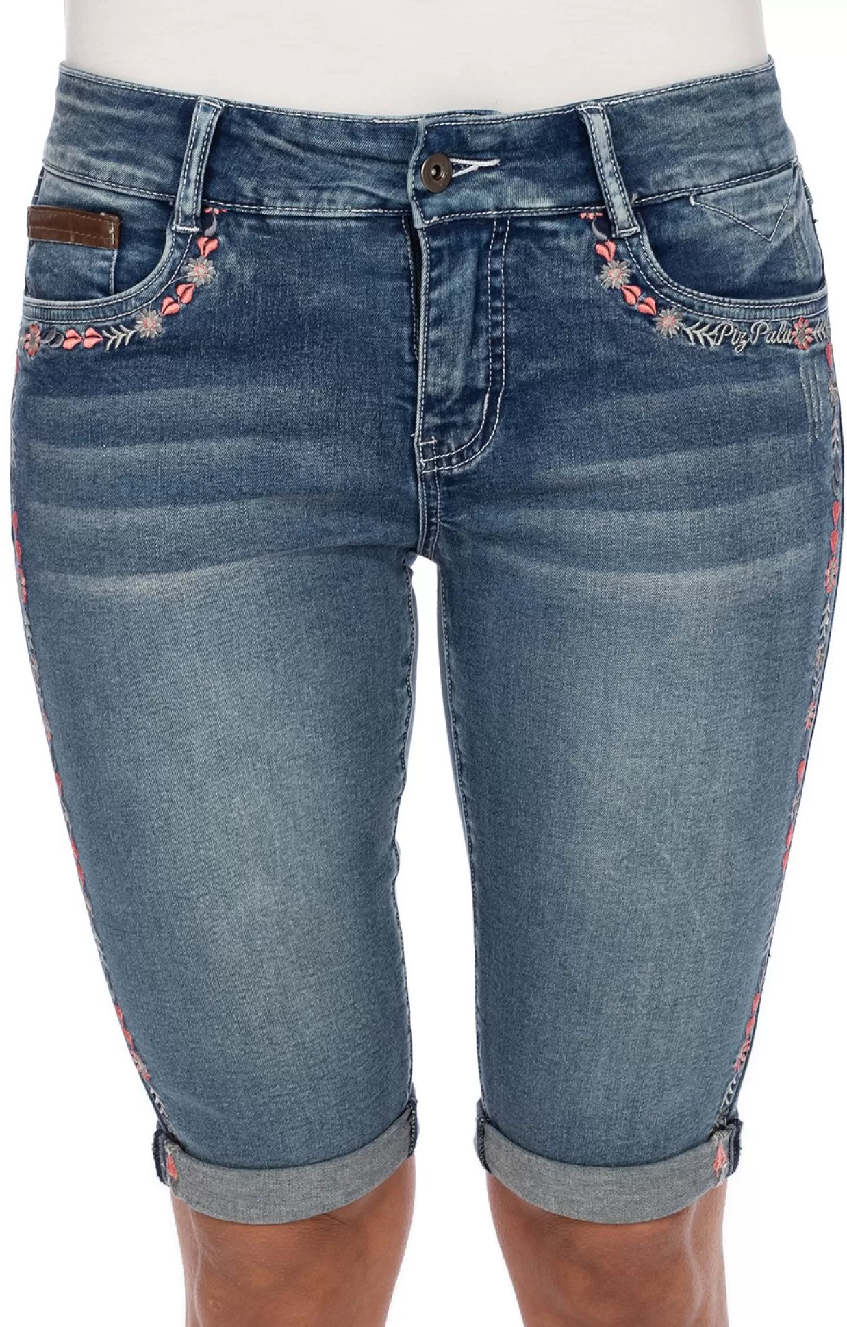 Piz Palü Piz Palu Caprihose Hafenlohr Denim*Damen Auf Nach Draußen