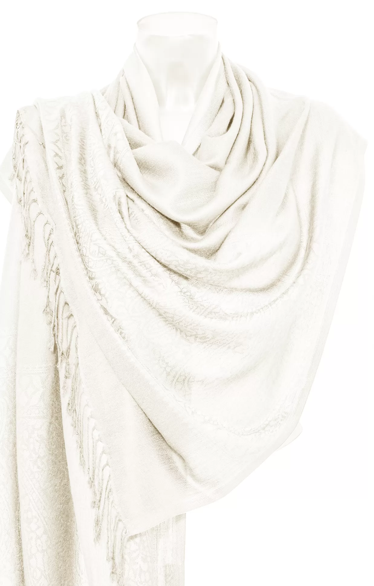 Purset Pashmina Ha621-02 Offwhite*Damen Accessoires