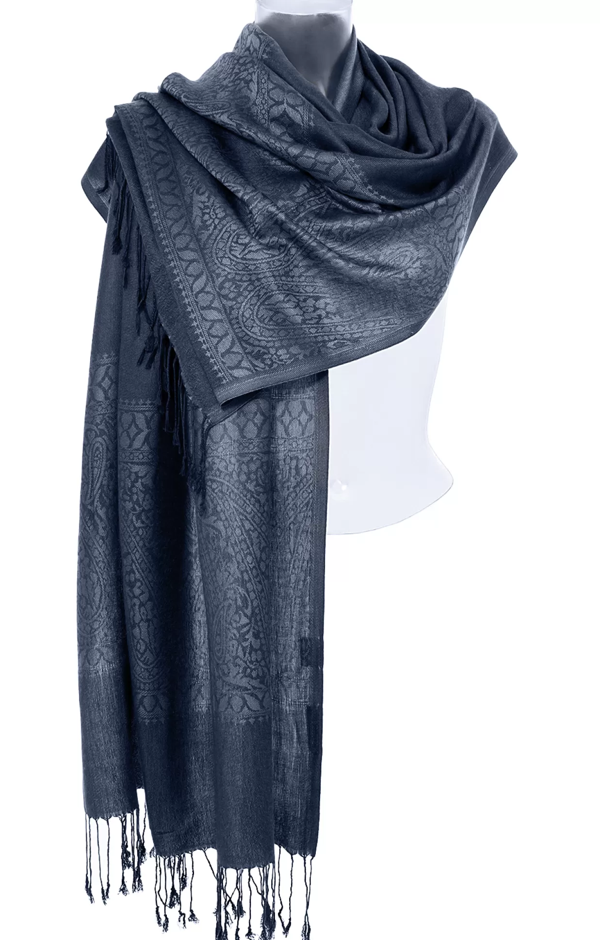 Purset Pashmina Ha621-56 Dark Blue*Damen Accessoires