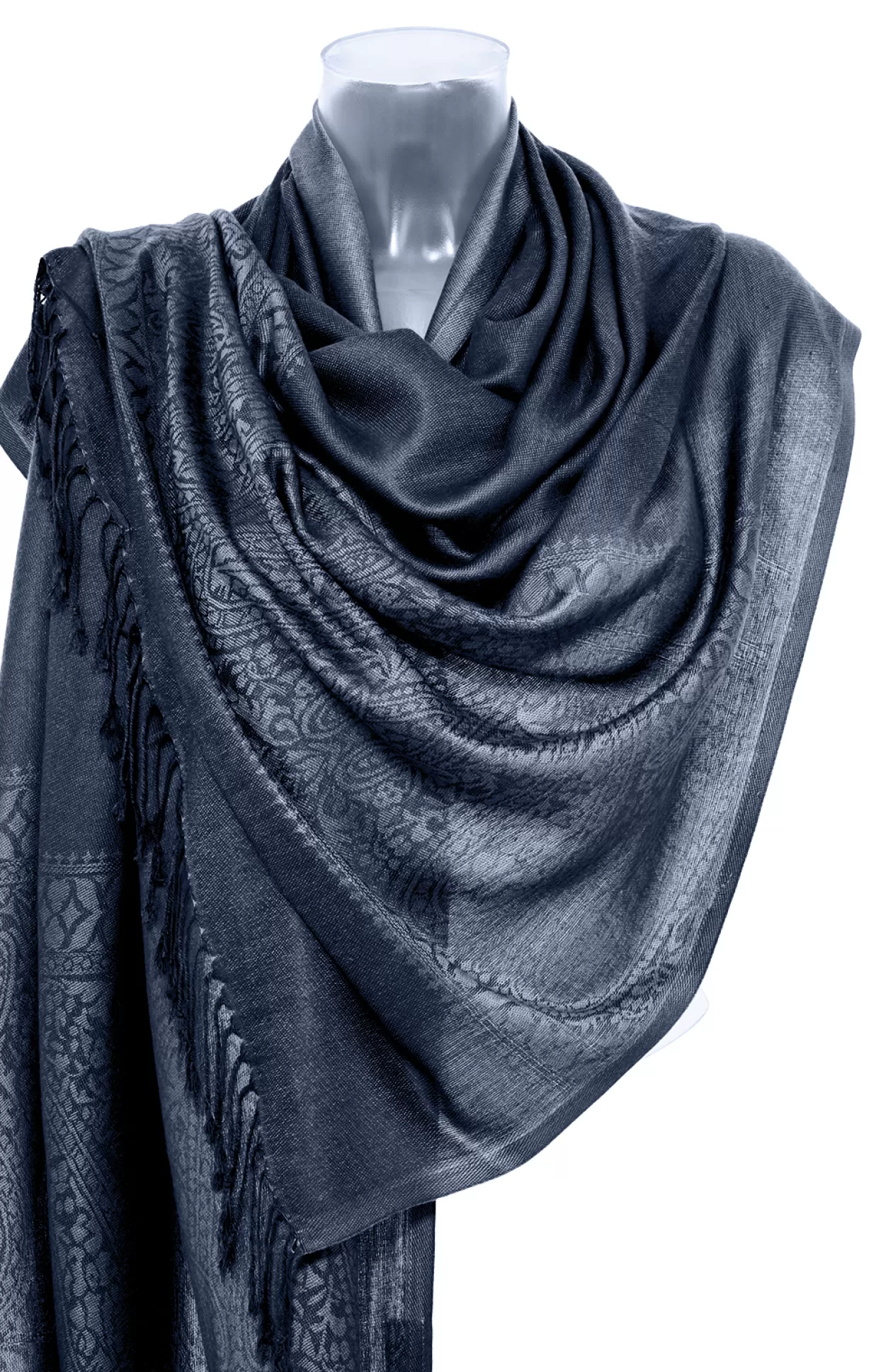 Purset Pashmina Ha621-56 Dark Blue*Damen Accessoires