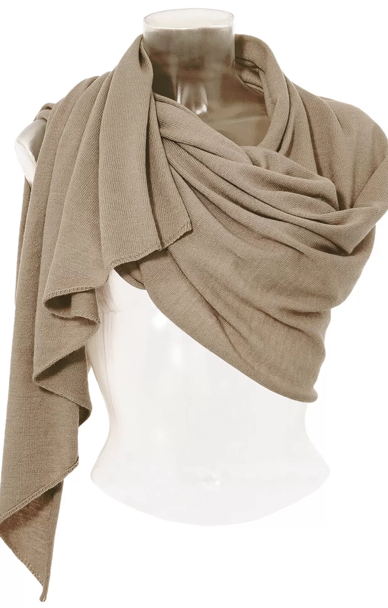 Purset Schal 51216002-76 Taupe*Accessoires Trachtentücher