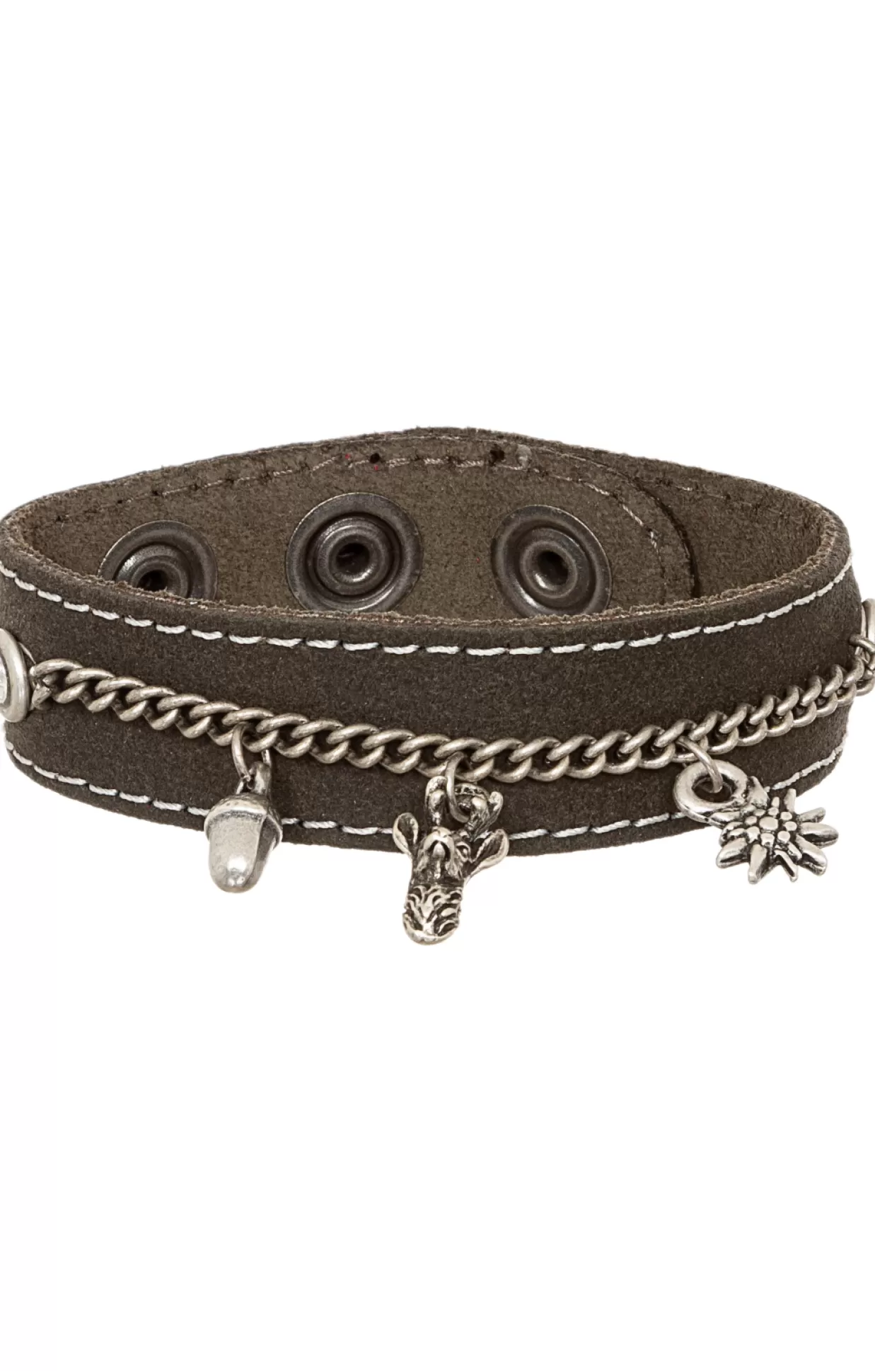 Sima Armband 19-3703 Velour Anthrazit*Damen Dirndlschmuck