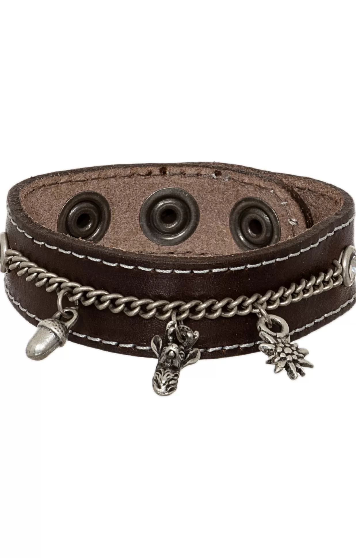 Sima Armband 19-3704 Nappa Braun*Damen Dirndlschmuck