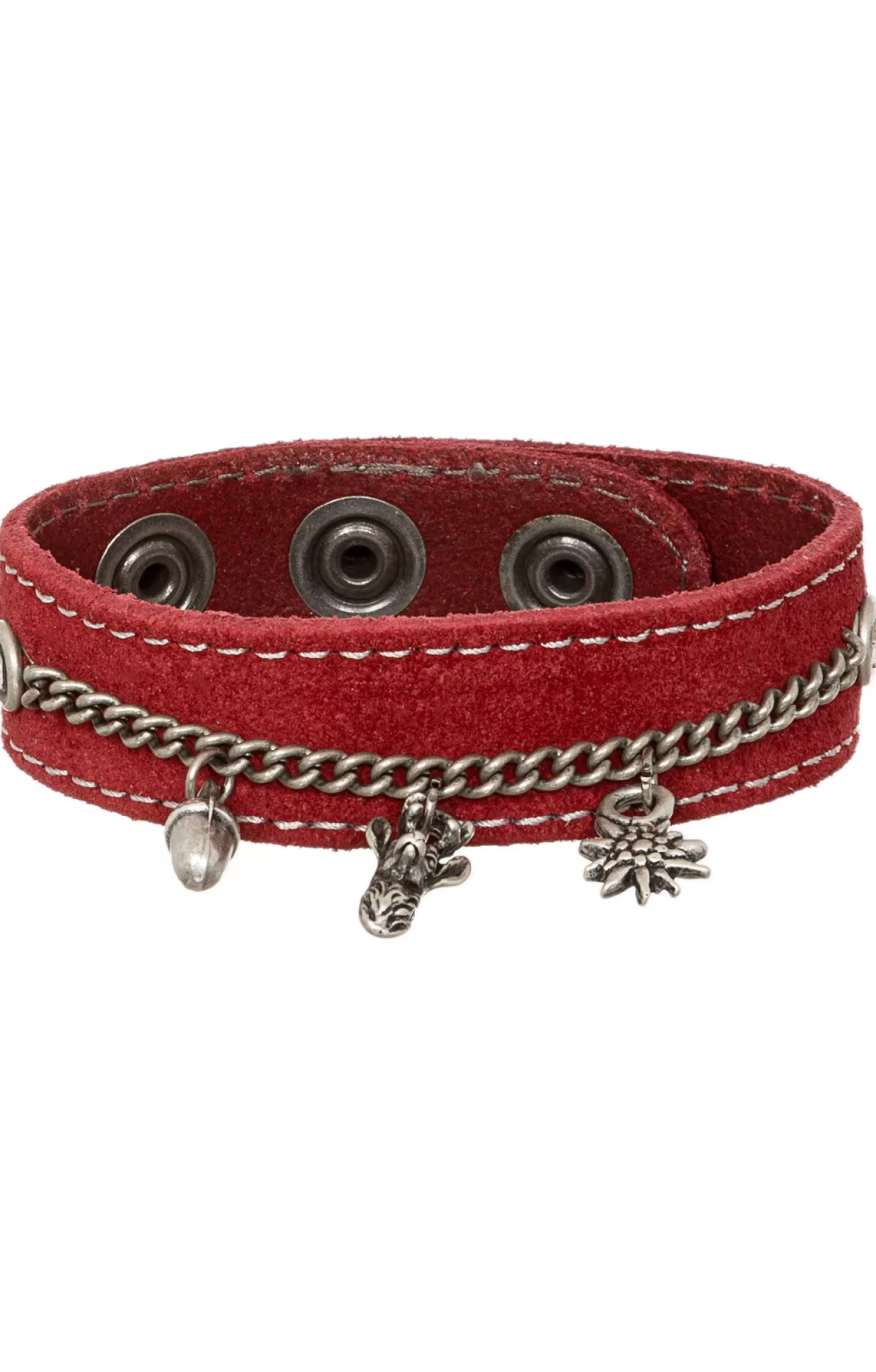 Sima Armband 19-3705 Velour Rot*Damen Dirndlschmuck