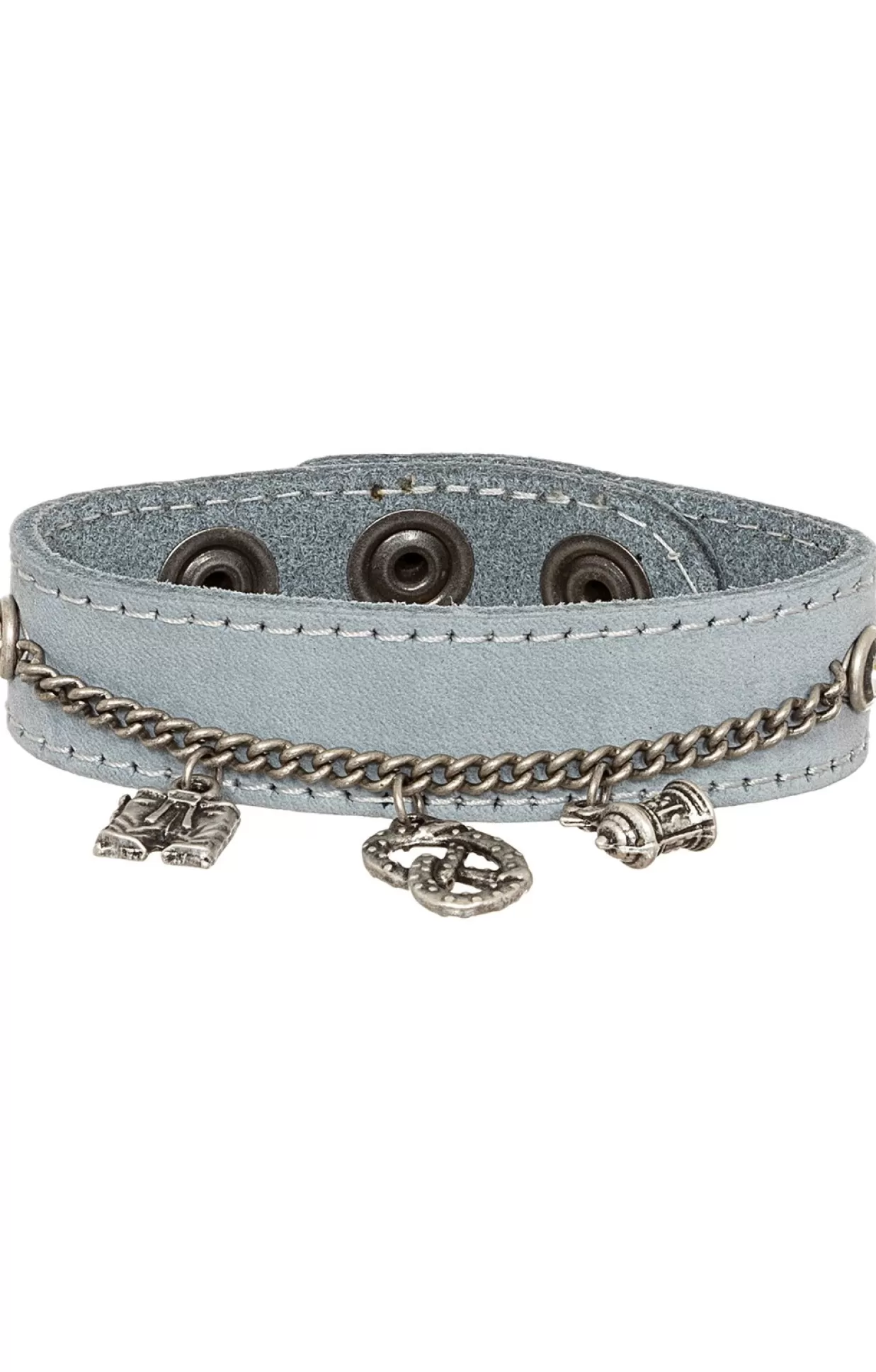 Sima Armband 19-3708 Velour Hellblau*Accessoires Trachtenarmbänder