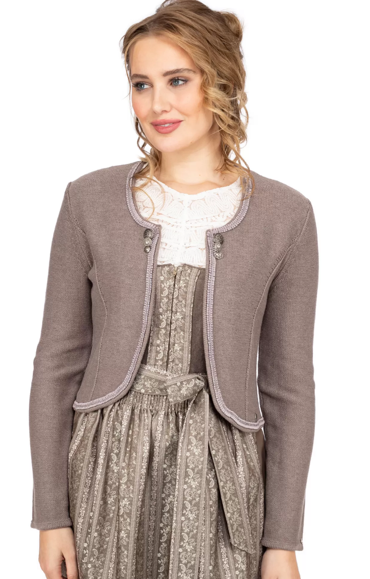 Spieth & Wensky Spieth & Wensky Strickjacke Alice Nuss*Damen Oberteile