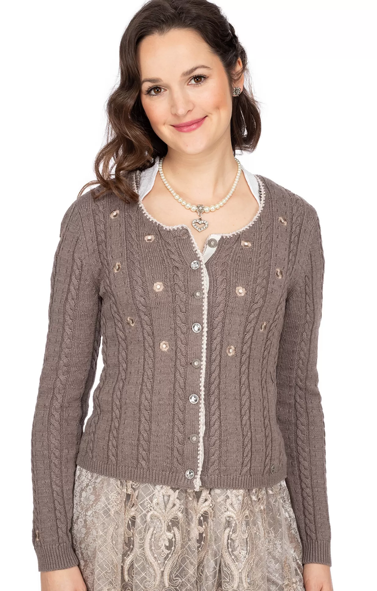 Spieth & Wensky Spieth & Wensky Strickjacke Anne Nuss*Damen Oberteile