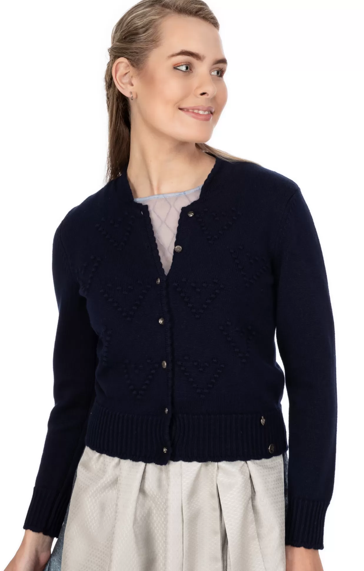 Spieth & Wensky Spieth & Wensky Strickjacke Brescia Nachtblau*Damen Oberteile