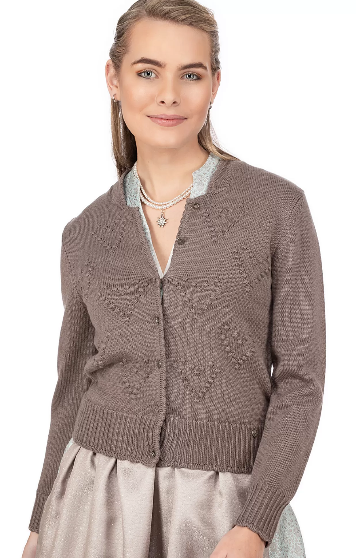 Spieth & Wensky Spieth & Wensky Strickjacke Brescia Nuss*Damen Oberteile