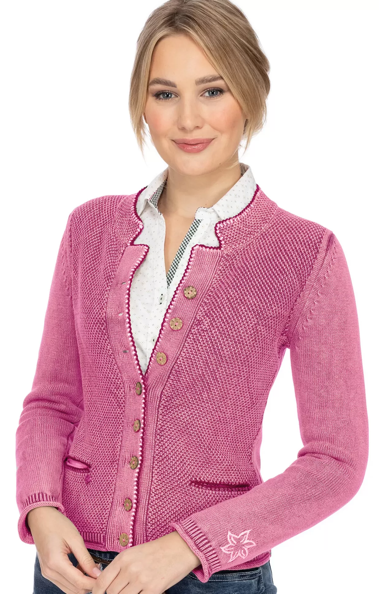 Spieth & Wensky Spieth & Wensky Strickjacke Tarana Beere*Damen Oberteile