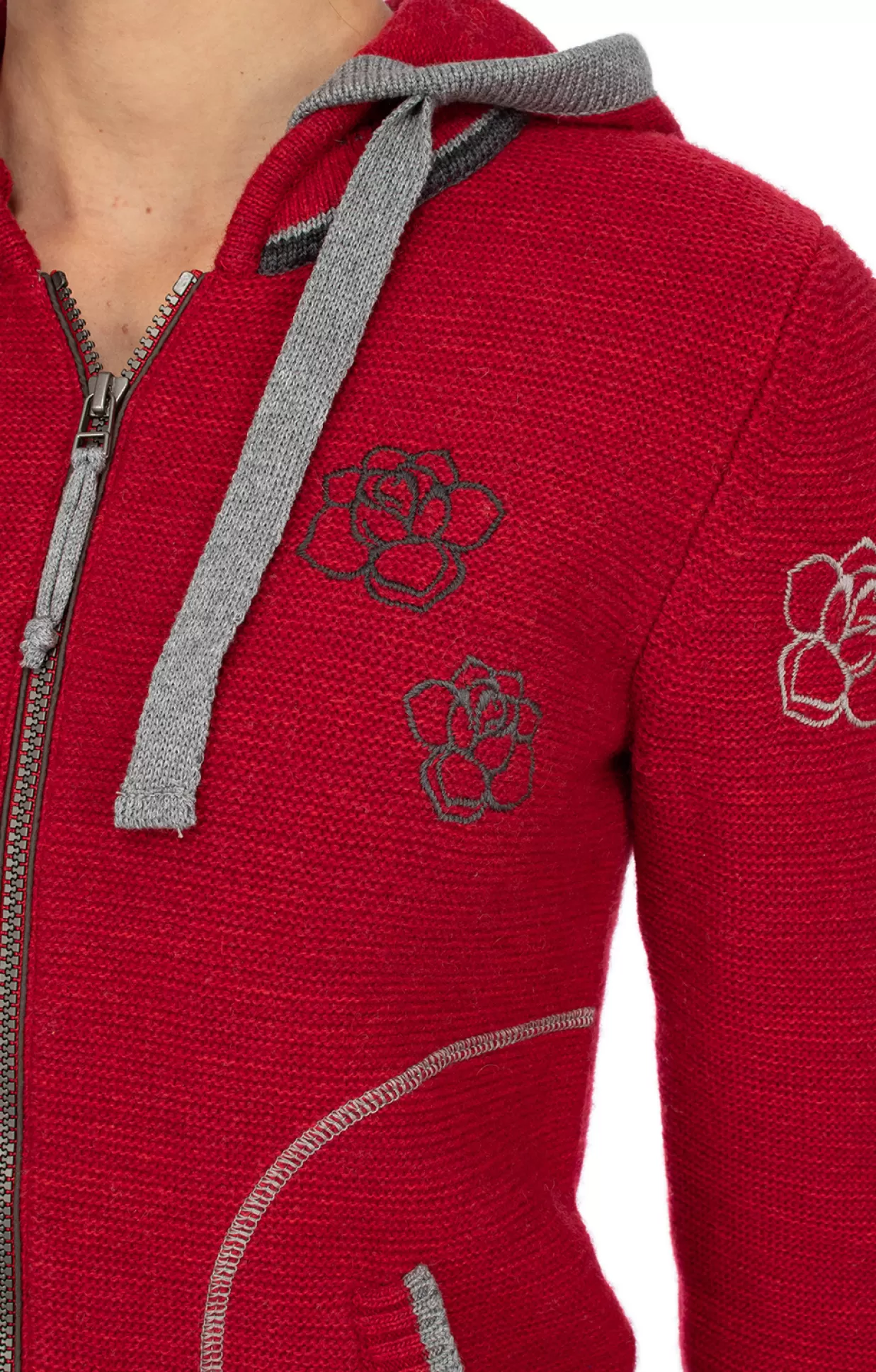 Spieth & Wensky Spieth & Wensky Strickjacke Tinette Rot*Damen Oberteile